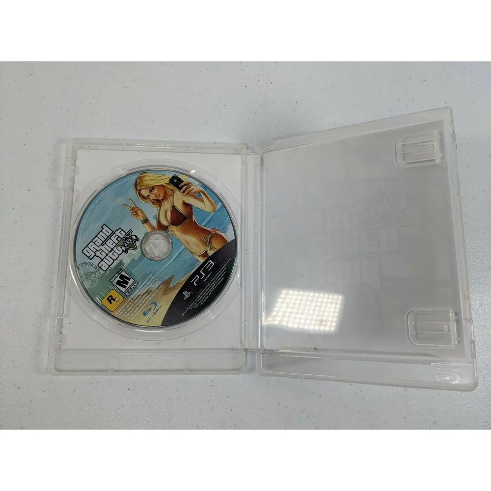 PS3‎ Lot of 4 Games - Star Trek - Grand Theft Auto V - Batman Arkham - Thief